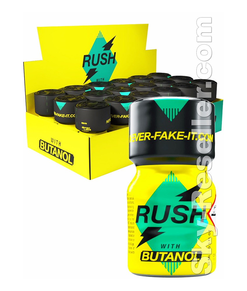 Sextoys, sexshop, loveshop, lingerie sexy : Poppers : Poppers - Rush avec Butanol 10ml