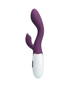 Sextoys, sexshop, loveshop, lingerie sexy : Vibro Rabbit : Vibromasseur Pretty Love Brighty violet foncé