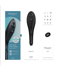 Sextoys, sexshop, loveshop, lingerie sexy : Stimulateur Clitoris : Womanizer - Wave noir