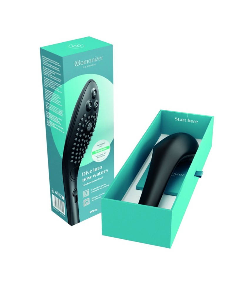 Sextoys, sexshop, loveshop, lingerie sexy : Stimulateur Clitoris : Womanizer - Wave noir