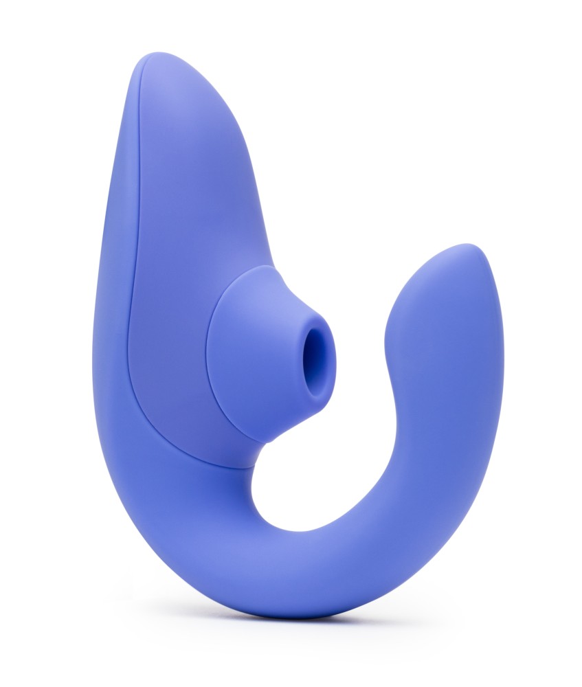 Sextoys, sexshop, loveshop, lingerie sexy : Stimulateur Clitoris : Womanizer - Blend vibrant bleu