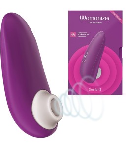 Sextoys, sexshop, loveshop, lingerie sexy : Stimulateur Clitoris : Womanizer Starlet 3 Violet