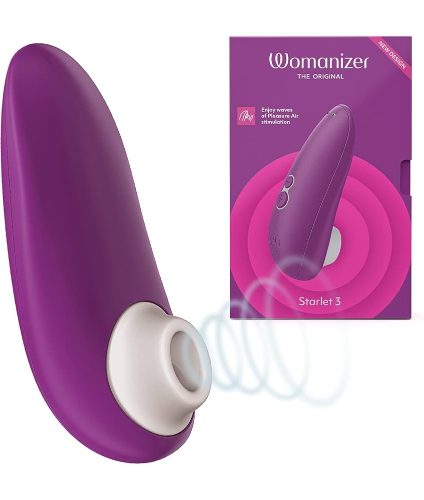 Sextoys, sexshop, loveshop, lingerie sexy : Stimulateur Clitoris : Womanizer Starlet 3 Violet