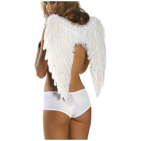 Ailes pour Costume Ange Blanc  T81250